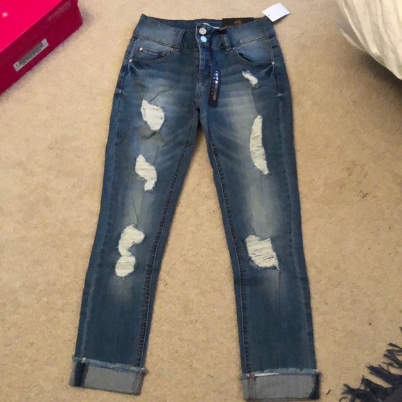 Boyfriend cropped jeans - Picture 2 of 3